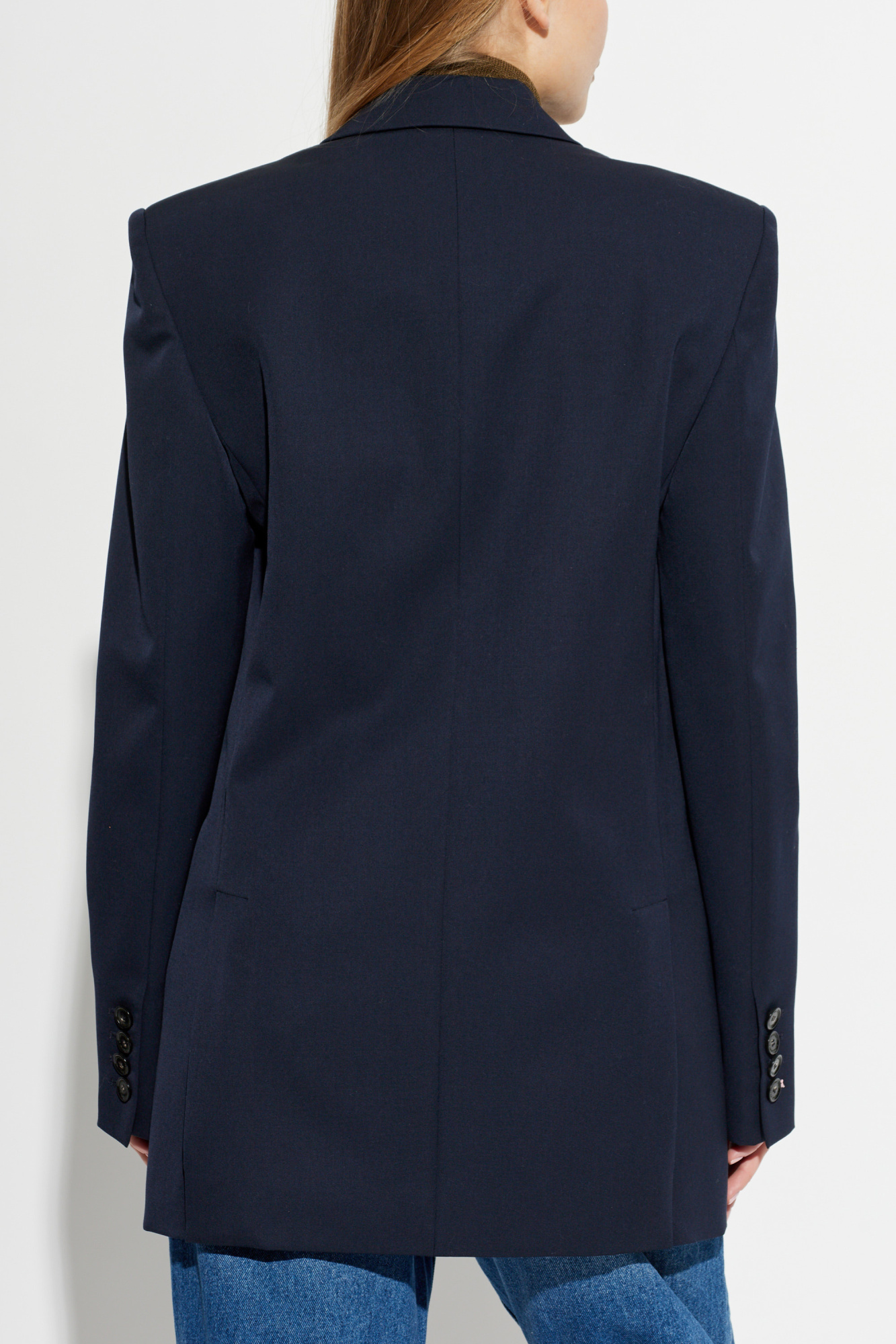 Stella McCartney Double-Breasted Wool Blazer | Women's | Vitkac